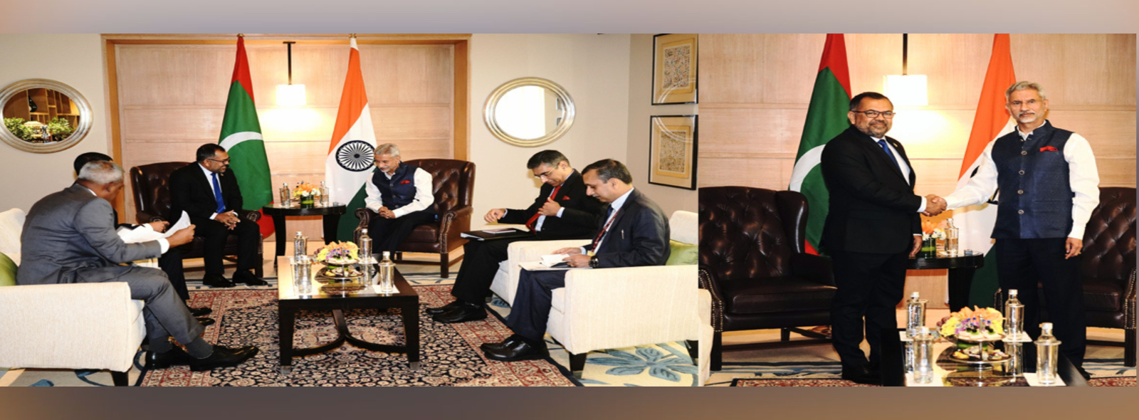 H.E. Foreign Minister Moosa Zameer official visit to India - 09 May 2024